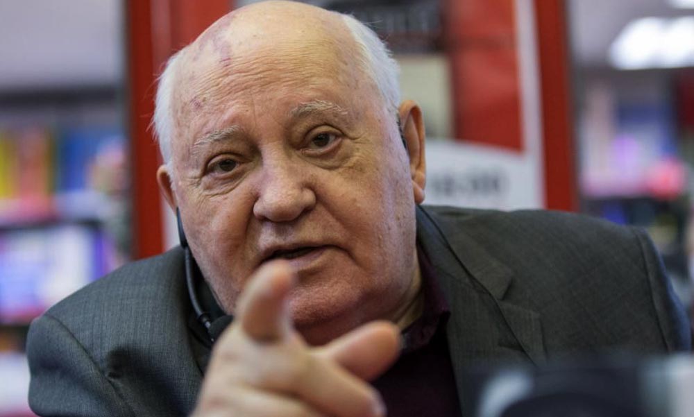 Nocsak! Előkerült Gorbacsov és atomfegyverekről beszél