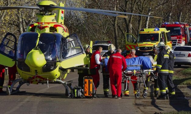 Súlyos baleset miatt mentőhelikopter érkezett az óvodához