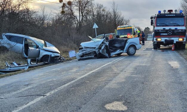 Két mentőhelikopter is érkezett a veszprém megyei balesethez