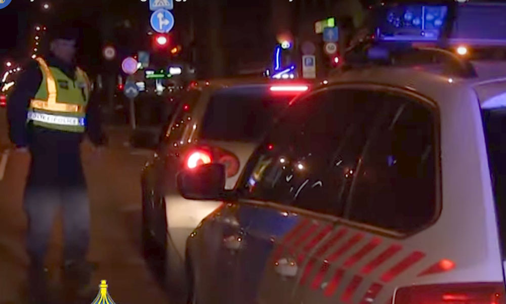 Óriási razziát tartott a rendőrség Budapesten, az autósok nagyon meglepődtek