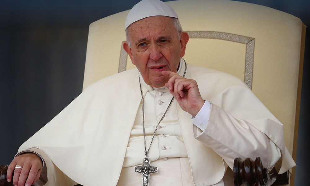 Ferenc pápa hosszan beszélt a koronavírus-járványról
