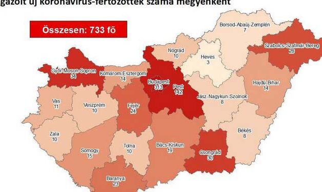 Újabb két halott – Budapesten és Pest megyében a legmagasabb a fertőzöttség