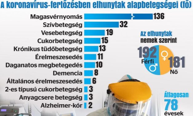 Elkészült a lista: ezek az alapbetegségek jelentik a legnagyobb veszélyt a járványban