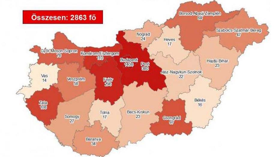 11 beteg halt meg koronavírusban az elmúlt napon Magyarországon