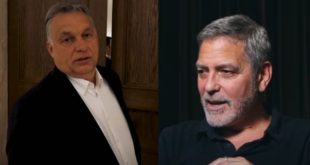 Ezt nem láttuk jönni: így savazta Orbán Viktort egy interjúban George Clooney – videó