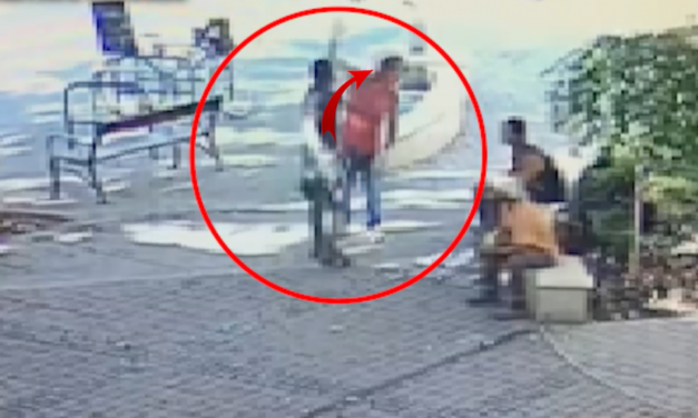 Ökölcsatát vívott két férfi Kaposvár főutcáján, a videón az látszik, hogy az egyik jobb erőben van