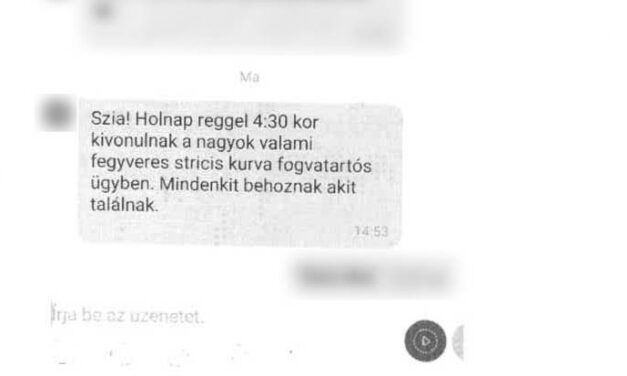 „Kivonulnak a nagyok valami fegyveres stricis ügyben” – ezt írta a rendőrség egyik munkatársa prostituált szerelmének a Facebookon