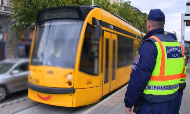 Harci kutyái miatt nem tudták megközelíteni a mentők azt az utast, aki rosszul lett a villamoson – VIDEÓ