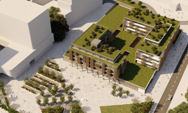 Alacsonyabb rezsiköltséget ígérnek a beruházók –  szerkezetkész a Zugló Városnegyed első épülete. 168 lakás lesz a vadonatúj házban