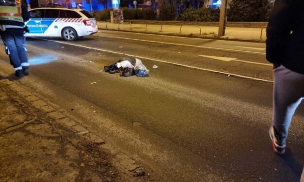 Halálos gázolás Hódmezővásárhely közelében – nem ért át az út túloldalára a 60 év körüli gyalogos