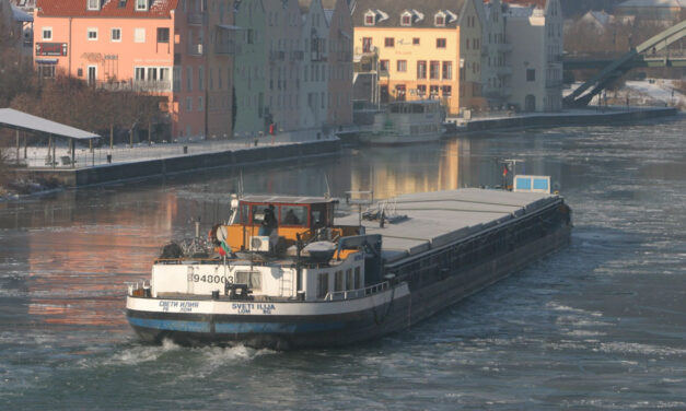 Elsüllyedt egy magyar teherhajó Németországban