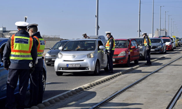 Rengeteg ittas vezetőt találtak a húsvéti ünnepek alatt a fővárosi rendőrök