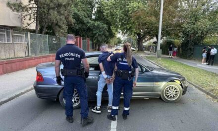 Nem akart megállni a BMW 19 éves váci sofőrje, hamar lekapcsolták a helyi rendőrök