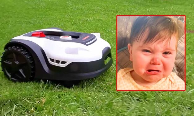 Horror a kertben – Bedarálta a robotfűnyíró a 11 hónapos kisgyerek lábát, szörnyű, ami történt