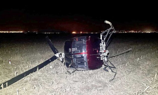 Pánikot keltett egy helikopternek látszó légi jármű zuhanása Pogányban