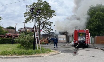 Leégett Szolnok ikonikus étterme, az Evezős Csárda: a tulajdonos arra ébredt, hogy lángokban áll élete munkája – videó az oltásról