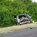 Halálos baleset az M3-ason: felborult egy 7 személyes autó, ketten meghaltak, többen pedig mesérültek