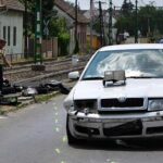 Brutális motorosbaleset Soroksáron, mentőhelikopter érkezett a sérültért – helyszíni fotókkal