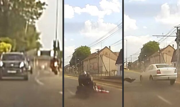 Forrnak az indulatok a videón rögzített motorbaleset miatt, egy ismert ember halt meg, ki hibázott – Csak erős idegzetűeknek