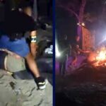 „Előbújtak a bokorból a zsaruk” – Megbilincselve, órákig térdepeltették  a rendőrök a gödi homokszigeten tartott razzián a férfit – Videóval