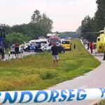 Tömegbaleset Nyírmihálydinál: ketten meghaltak, nyolcan megsérültek
