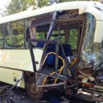 Buszbaleset Kékestetőn: BMW ütközött a Volán járatával, 8 embert vittek kórházba