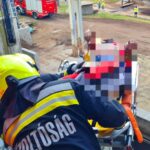 Munkahelyi baleset az ajkai erőműben: súlyosan megégett egy munkás, mentőhelikopter vitte kórházba