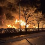 Önként feladta magát a rendőrségen az a férfi, akinek a tűzijátéka miatt kigyulladt egy raktár Mosonmagyaróváron