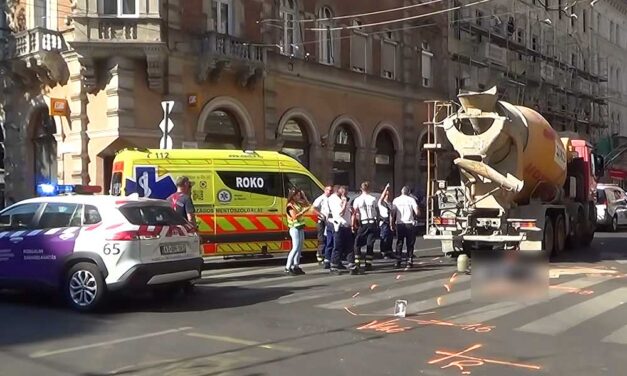 Sokkoló részletek a Király utcai tragédiáról: Meg sem állt a betonkeverő, a szemtanúk intettek le a gázoló sofőrt