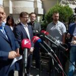 Előkerült Orbán Viktor, gyorsan tartott egy sajtótájékoztatót, ahol önkényuralmi rendszert kiáltott és elmondta: szerinte nincs rendben, hogy az ügyészség lefoglalta a Fidesz számítógépes rendszerét