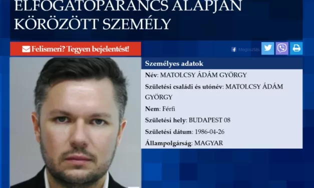 Kiadták az európai és a nemzetközi elfogatóparancsot Matolcsy Ádám ellen